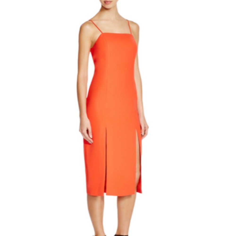 CMEO The Playmate Double slit dress